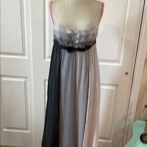 Betsey Johnson Black and Gray Ombre Prom Dress